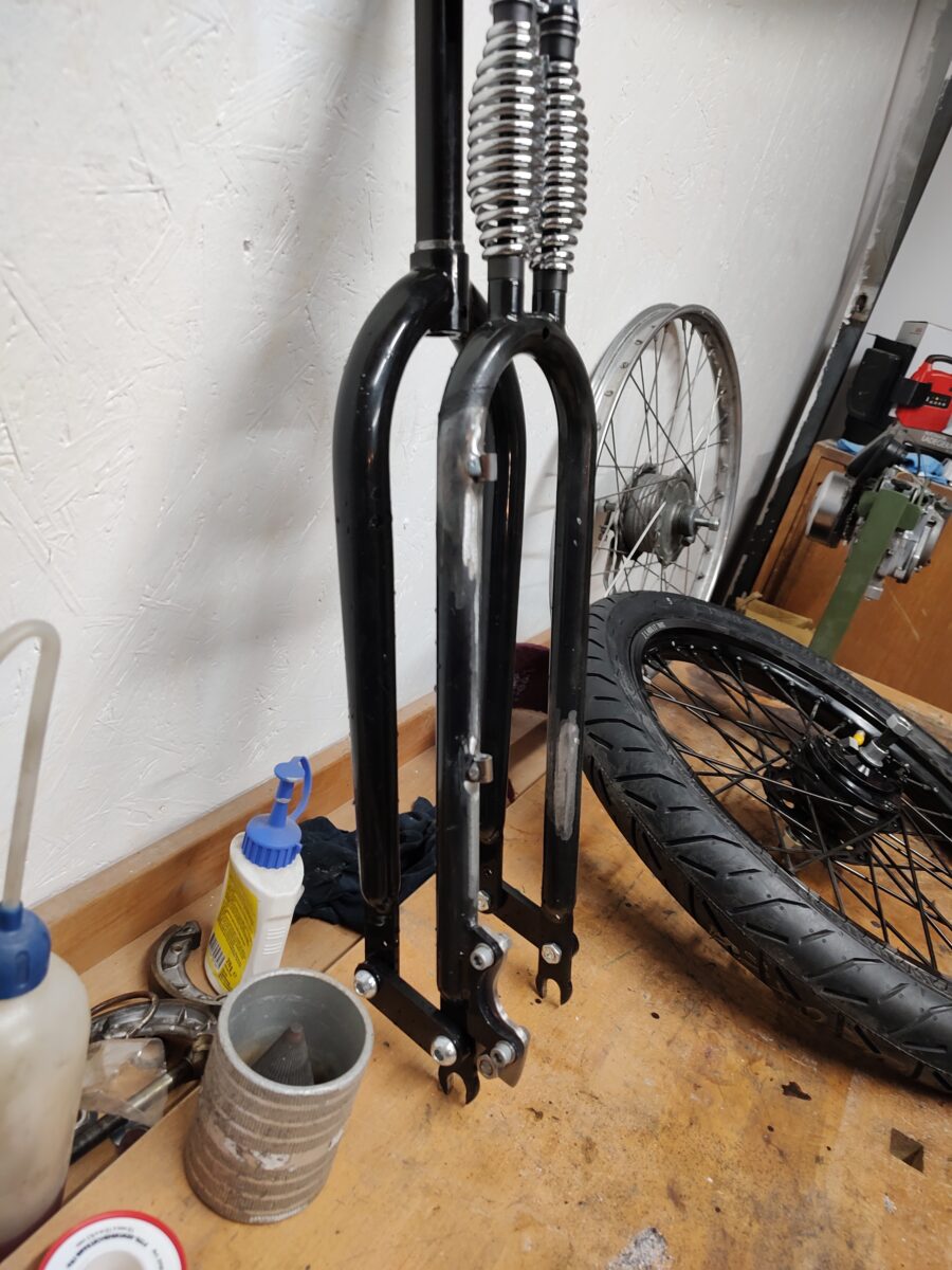 Projekt Springergabel | Puch Maxi N